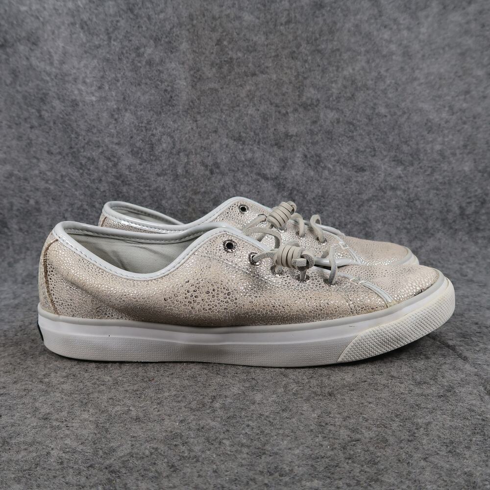 Sperry Shoes Womens 8 Seacoast Sneakers Casual Lifestyle Leather Top Sider